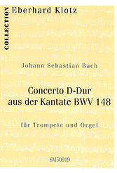 Concerto D-Dur aus der Kantate BWV 148